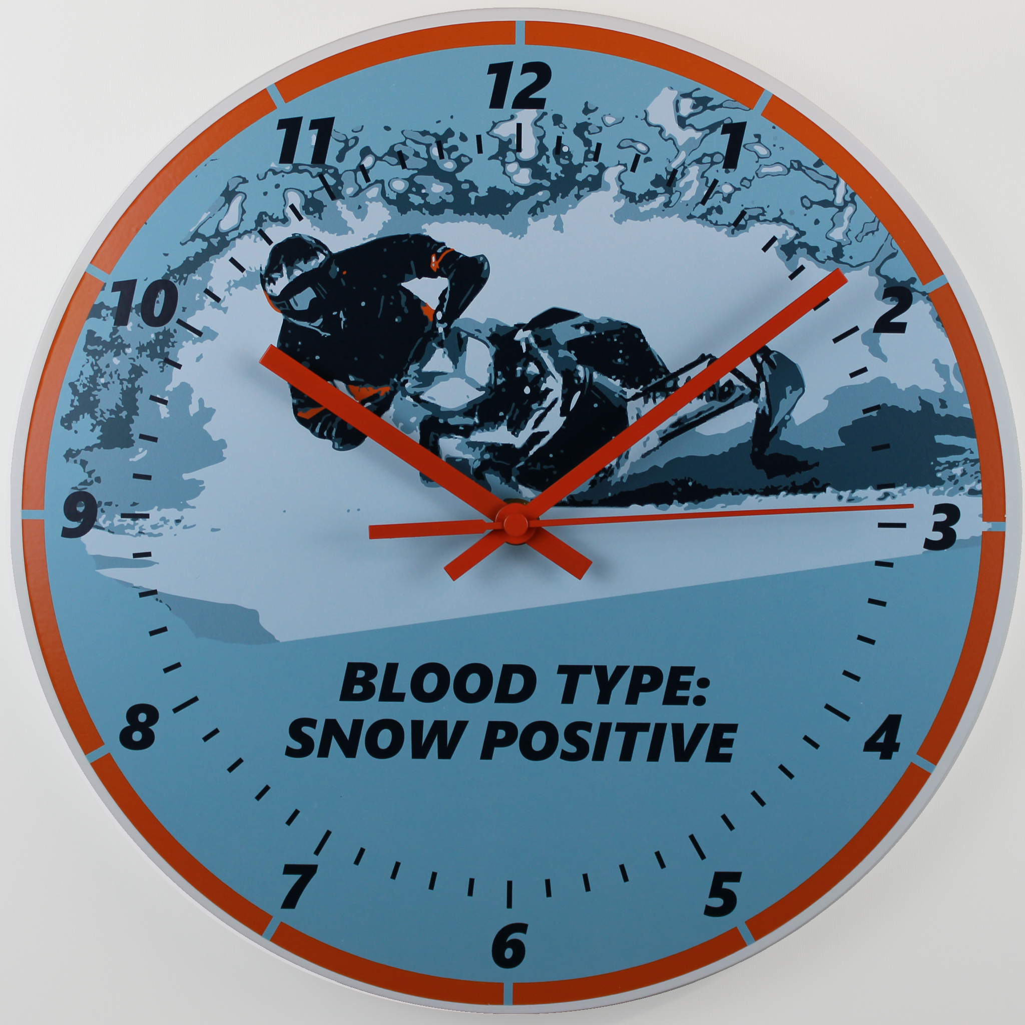 Snow Machine Clock